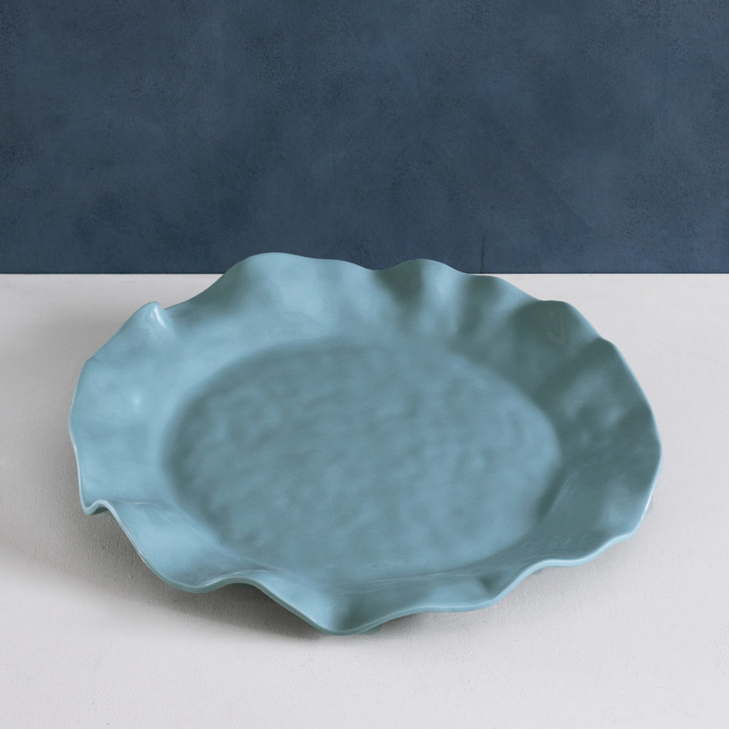 Havana Round Platter (Aqua) - The Nifty Decor