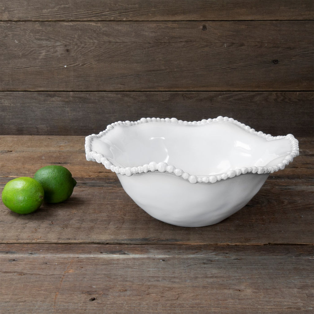 Alegria Medium Bowl (White) - The Nifty Decor