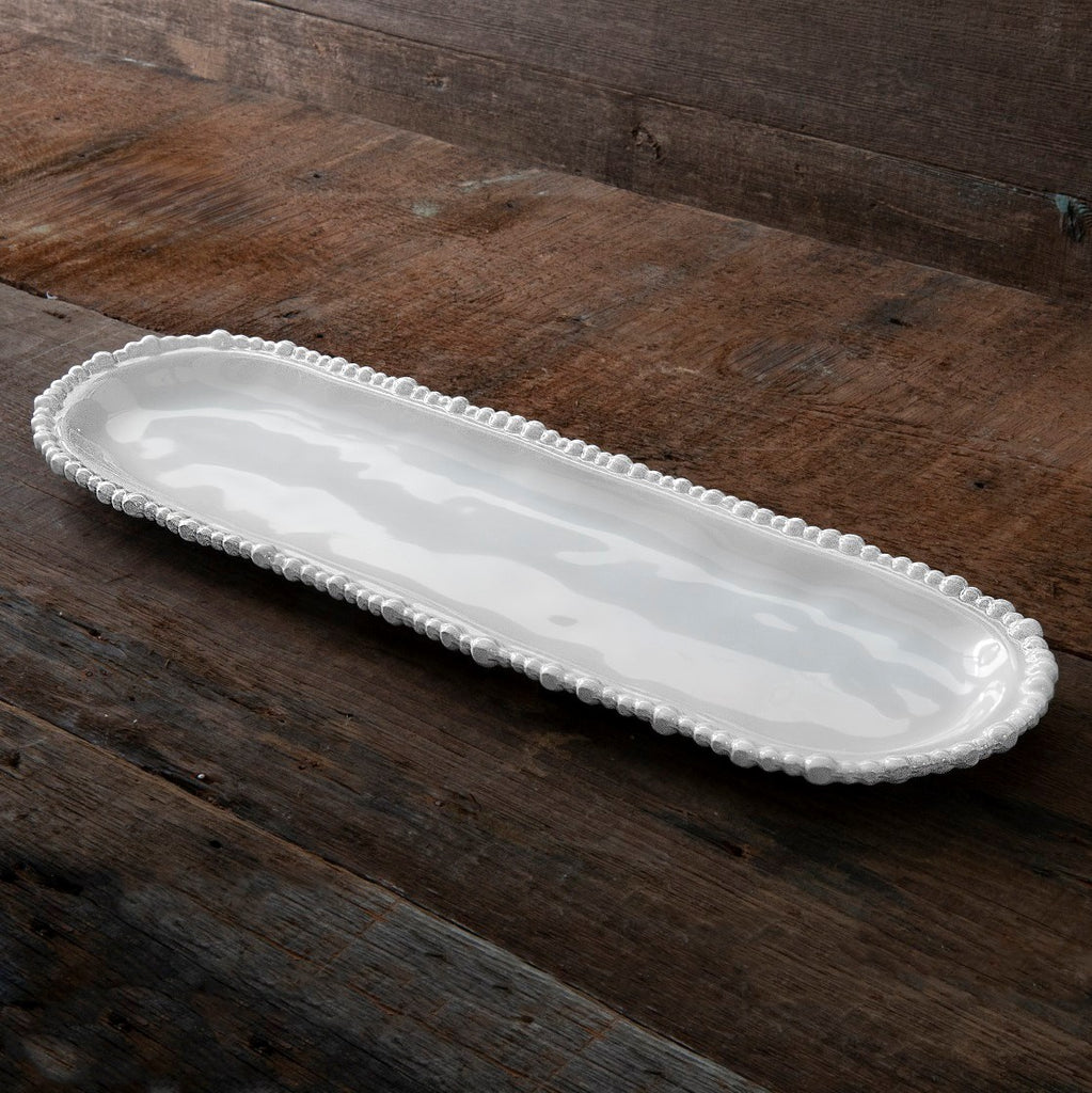 Alegria Medium Baguette Platter (White) - The Nifty Decor