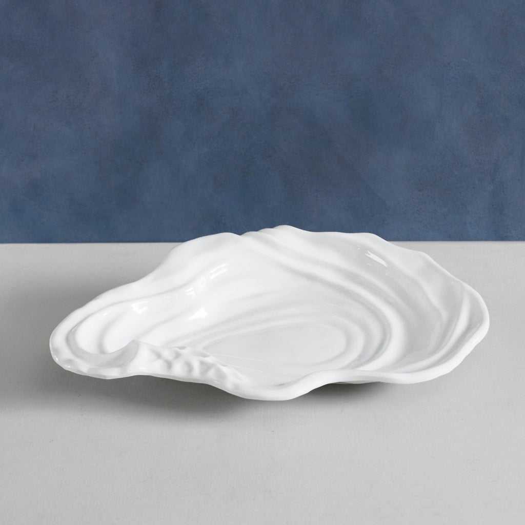 Ocean Oyster Large Bowl (White) - The Nifty Decor