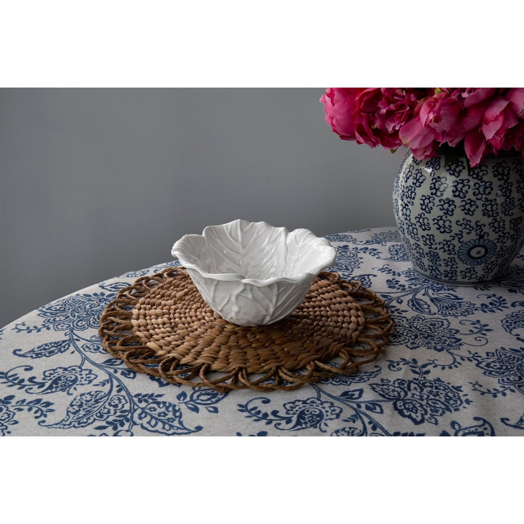 Lettuce Small Bowl (White) - The Nifty Decor