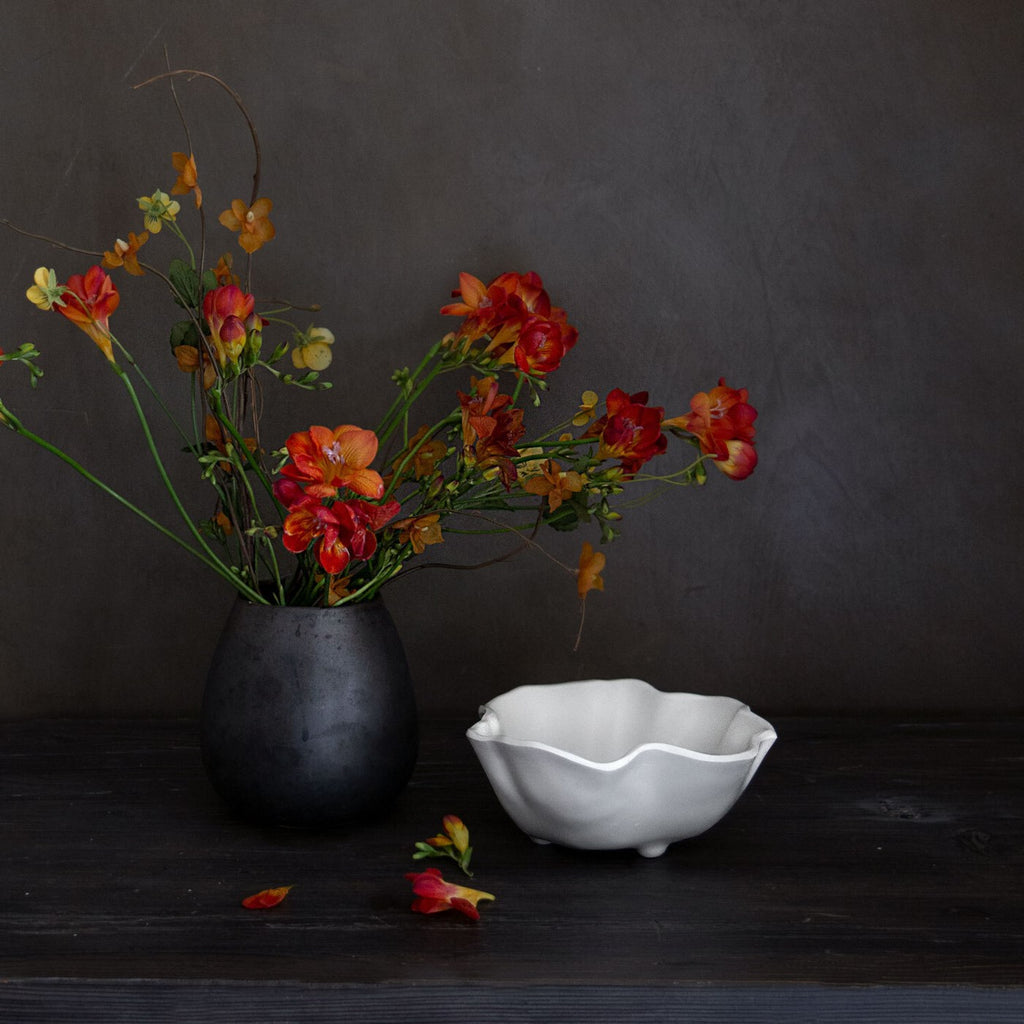Nube Small Bowl (White) - The Nifty Decor