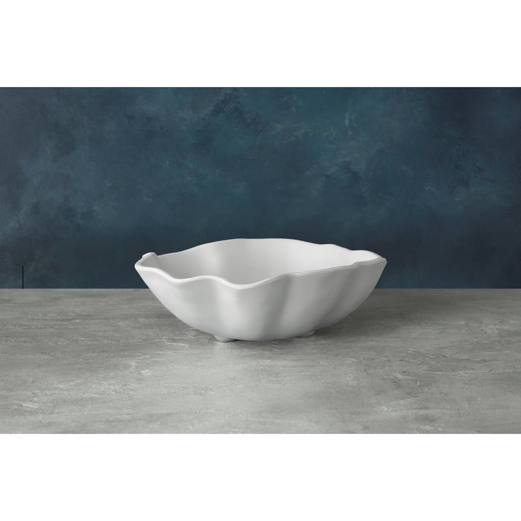 Nube Medium Bowl (White) - The Nifty Decor