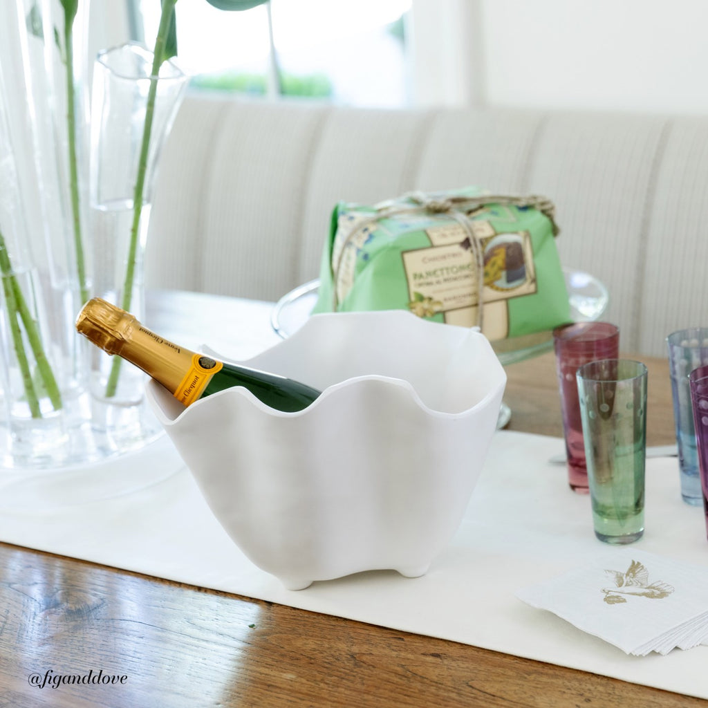 Nube Ice Bucket (White) - The Nifty Decor