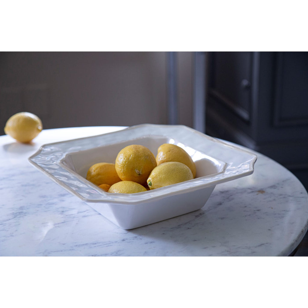 Charleston Large Bowl (White) - The Nifty Decor