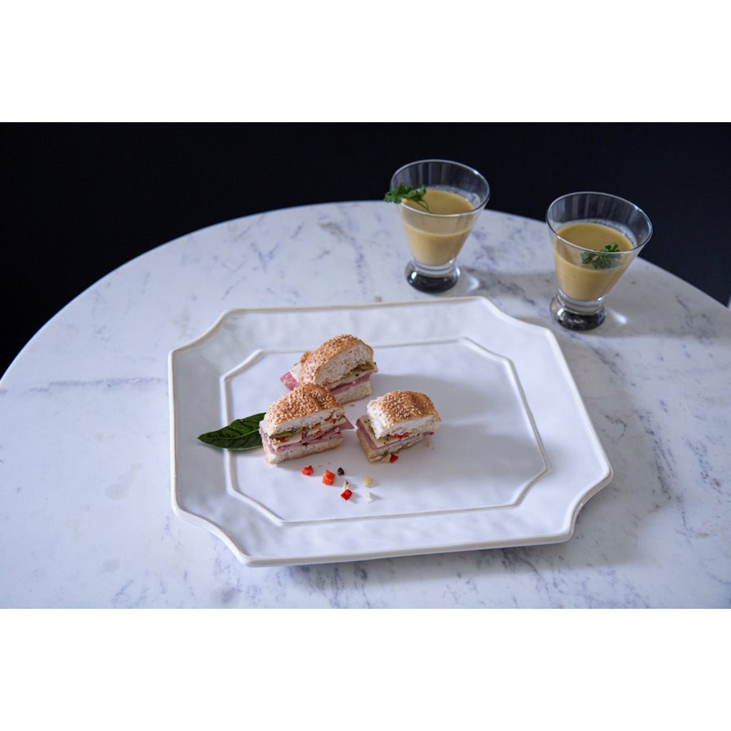 Charleston Square Tray (White) - The Nifty Decor