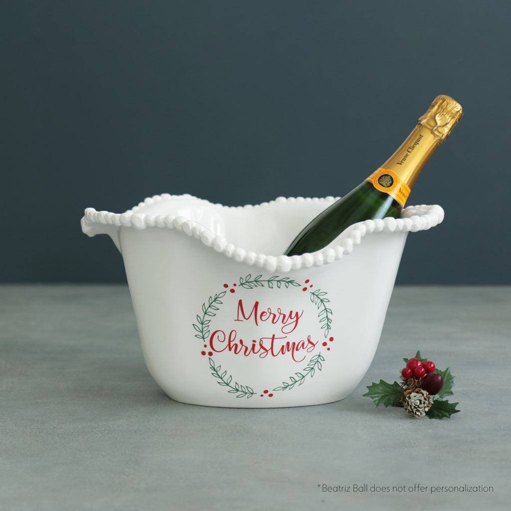 Alegria Ice Bucket (White) - The Nifty Decor