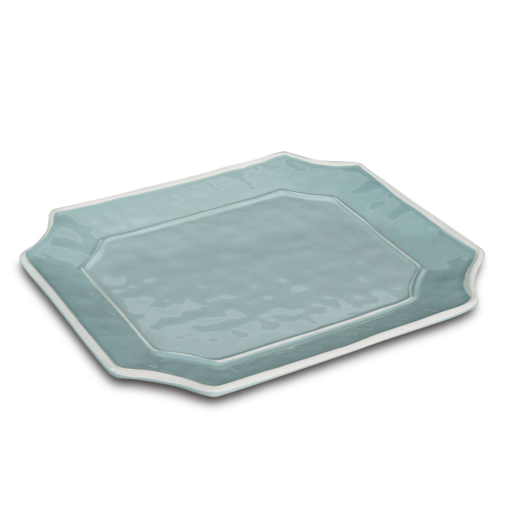 Charleston Rectangular Tray (Blue) - The Nifty Decor