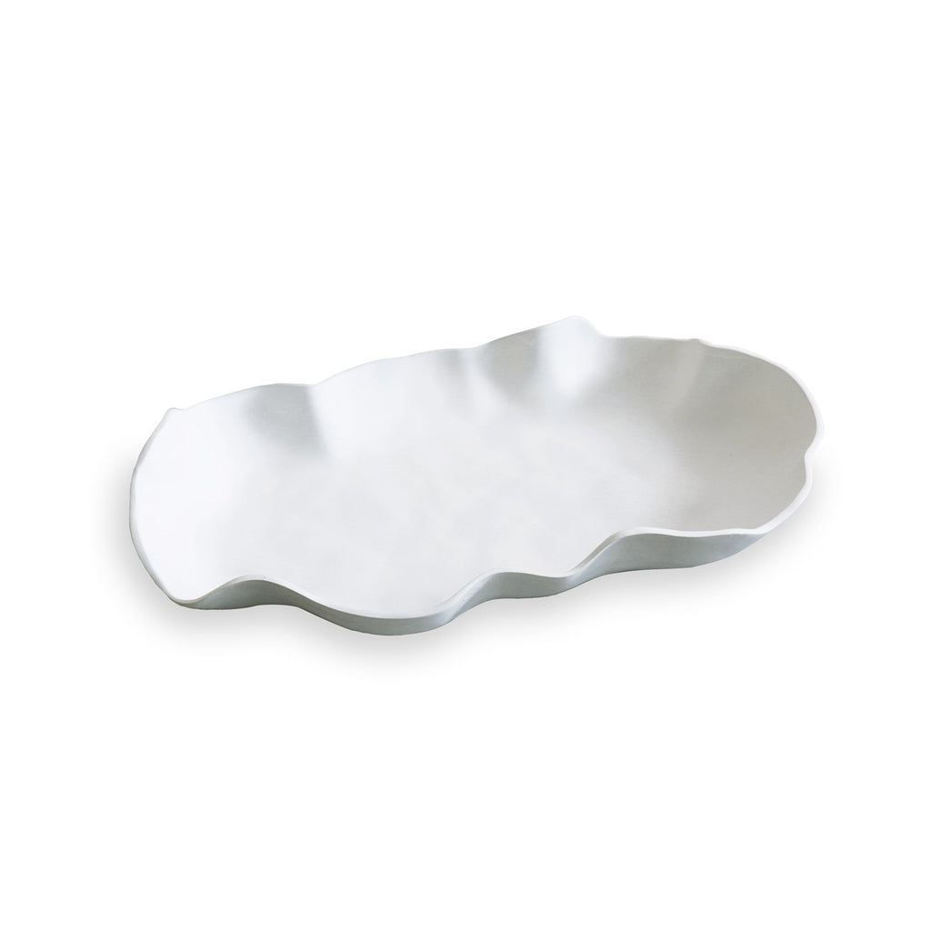 Nube Large Platter (White) - The Nifty Decor