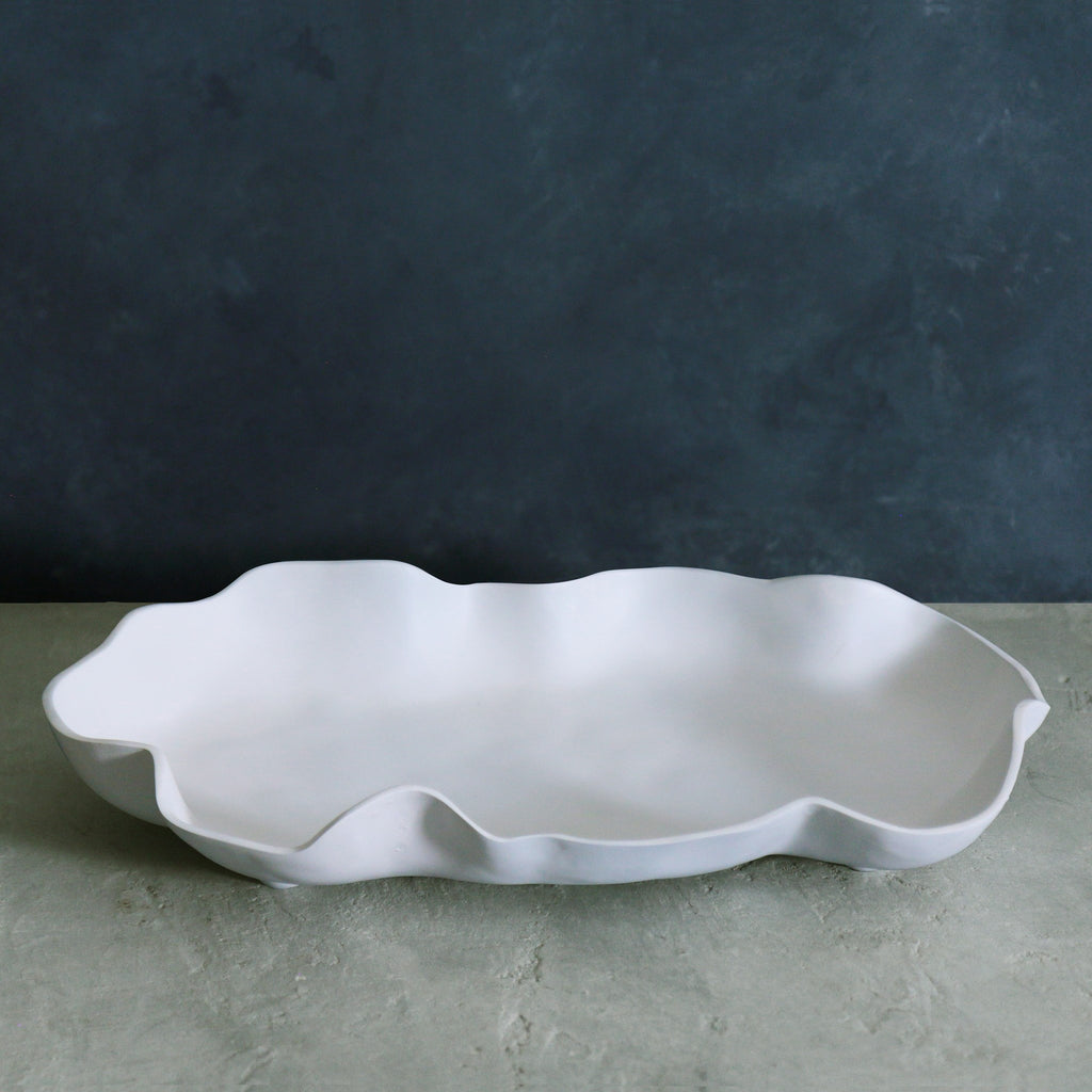 Nube Large Platter (White) - The Nifty Decor