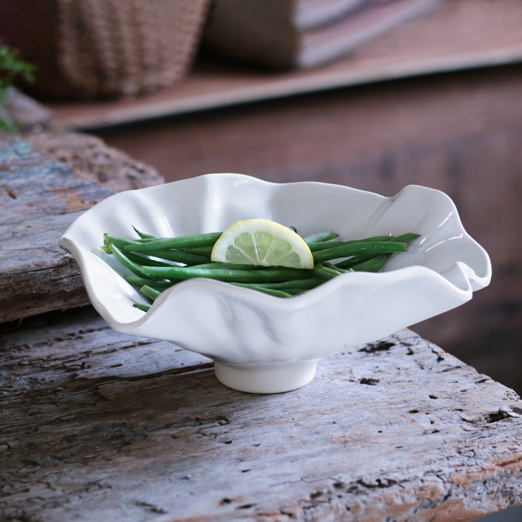 Bloom Small Bowl (White) - The Nifty Decor