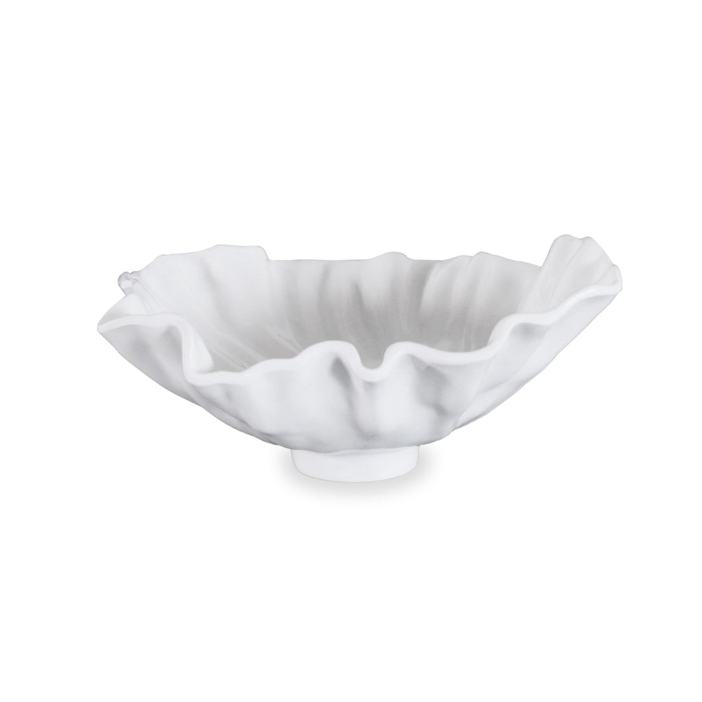 Bloom Medium Bowl (White) - The Nifty Decor