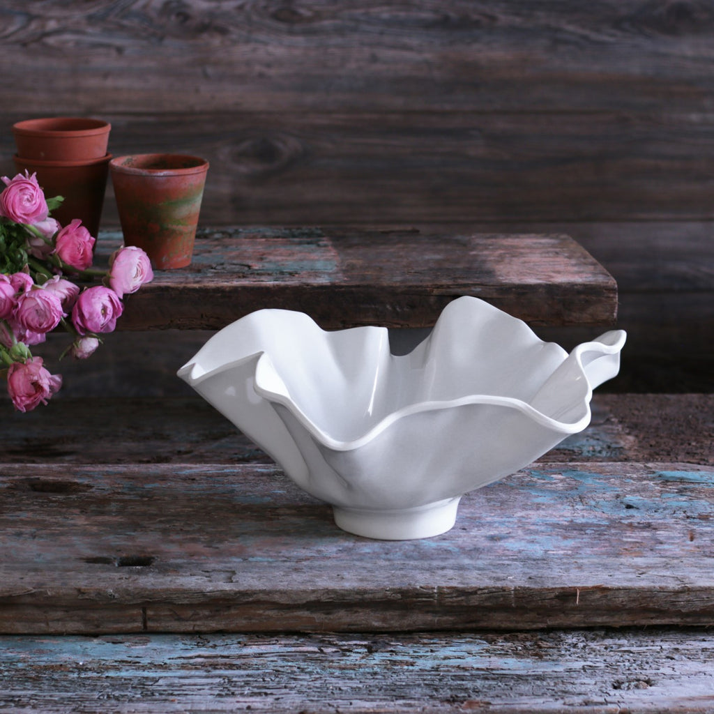 Bloom Wine Bucket (White) - The Nifty Decor