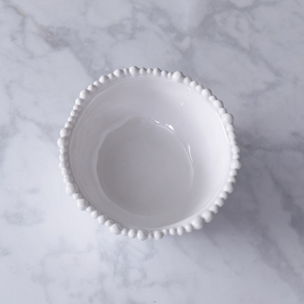 Alegria Cereal Bowl Set of 4 (White) - The Nifty Decor