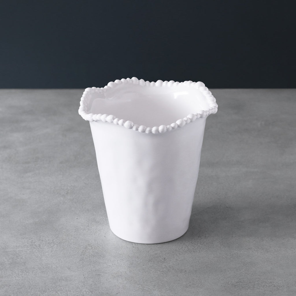 Alegria Kitchen Utensil Holder (White) - The Nifty Decor