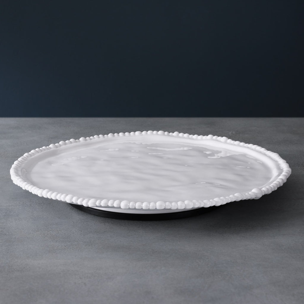 Alegria 14" Lazy Susan (White) - The Nifty Decor