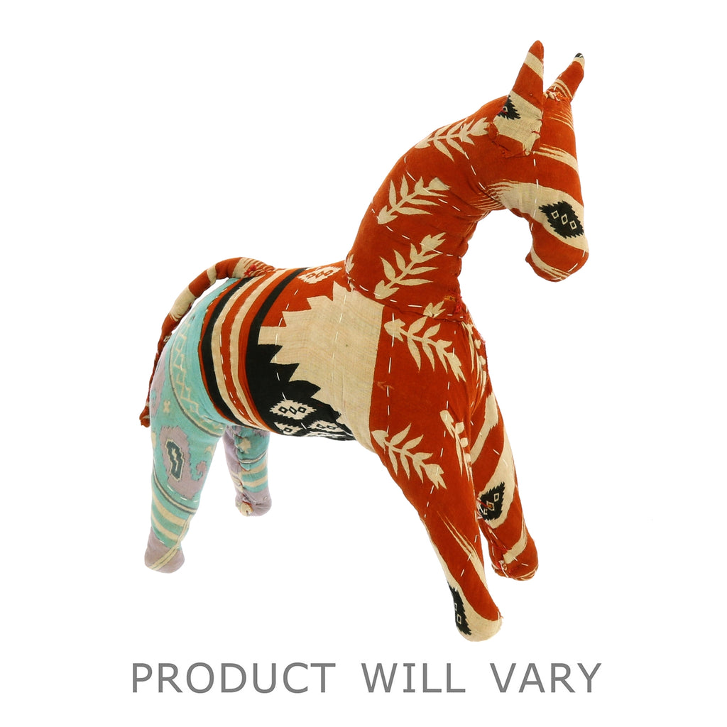 Kantha Horse - The Nifty Decor