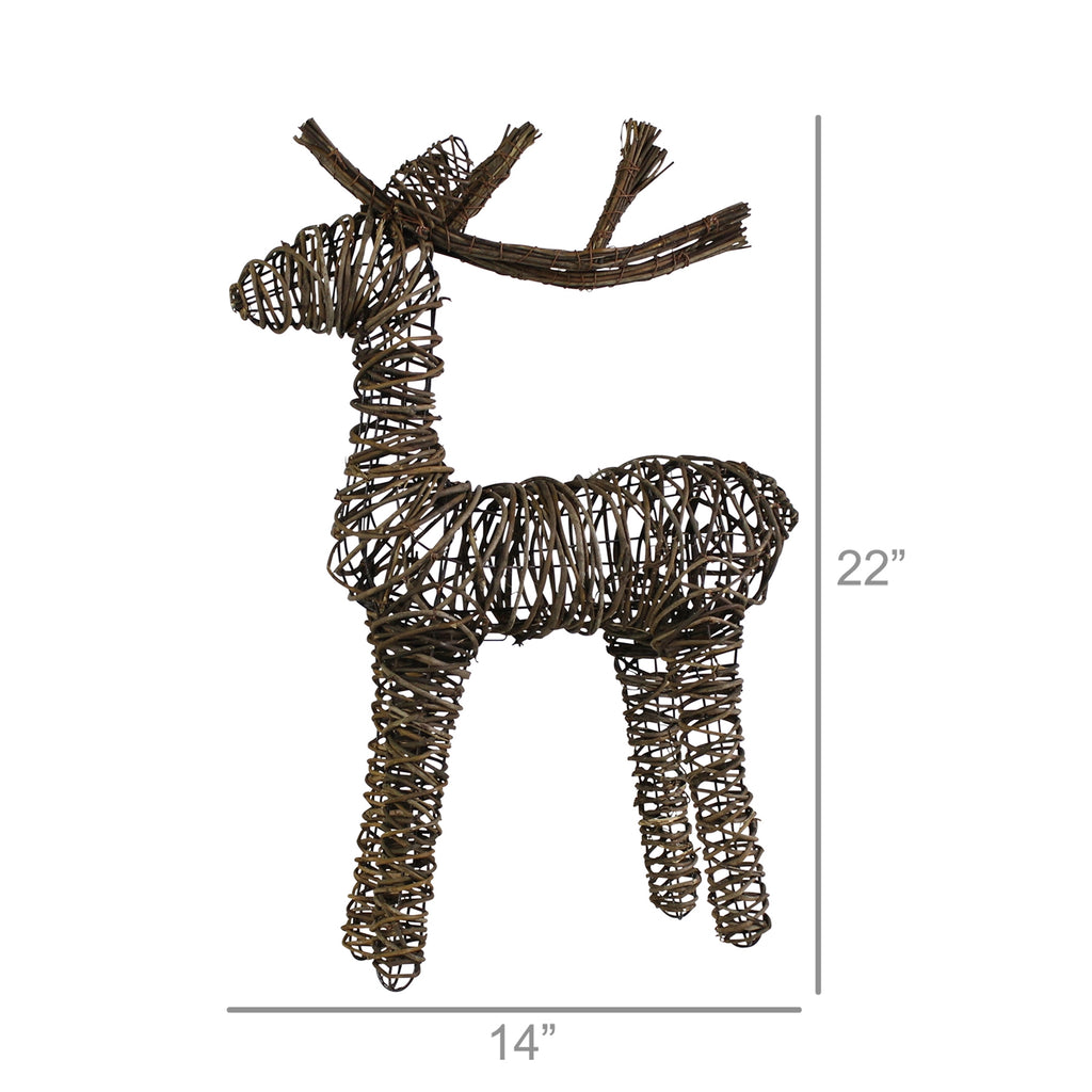 Twig Stag - Standing - The Nifty Decor