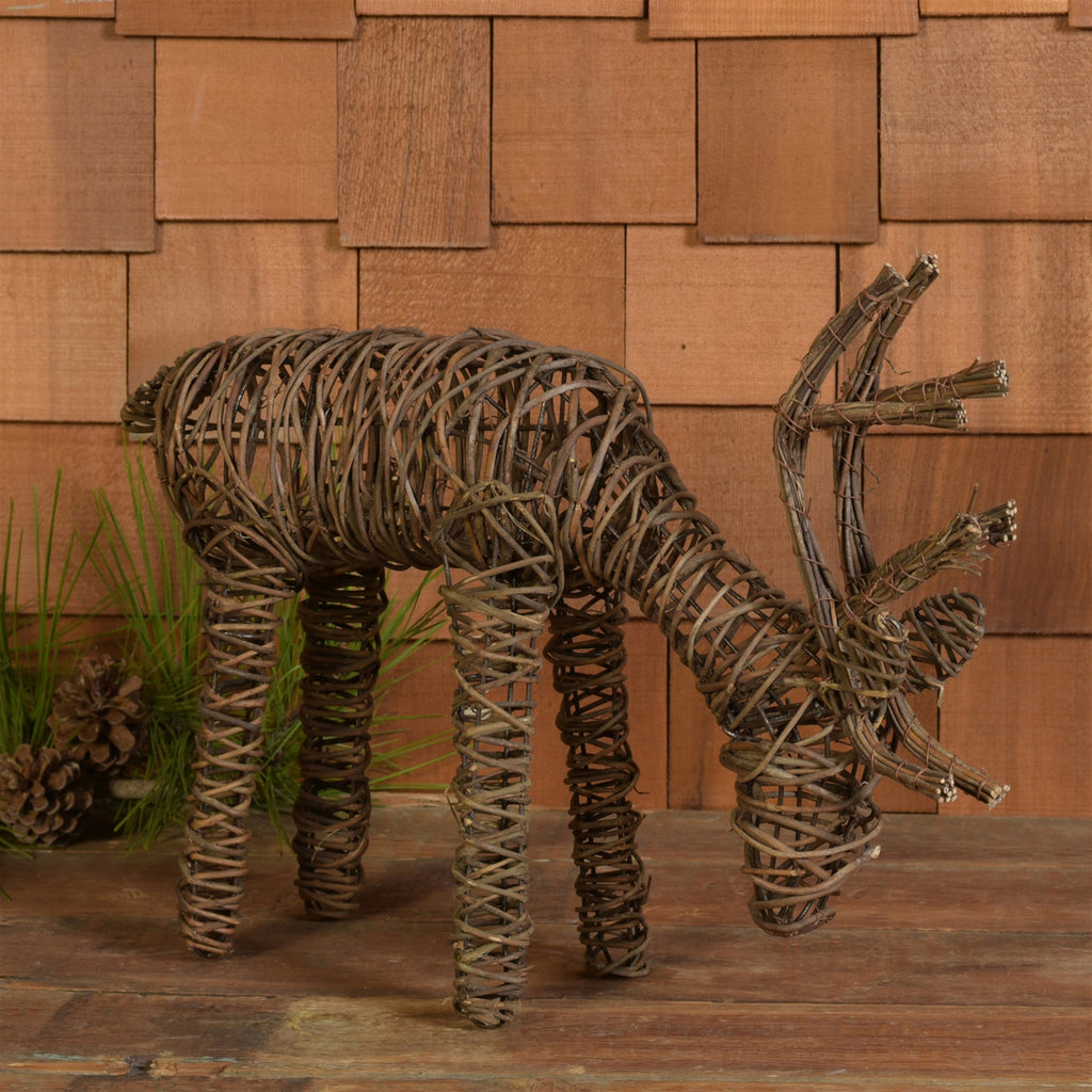 Twig Stag - Grazing - The Nifty Decor