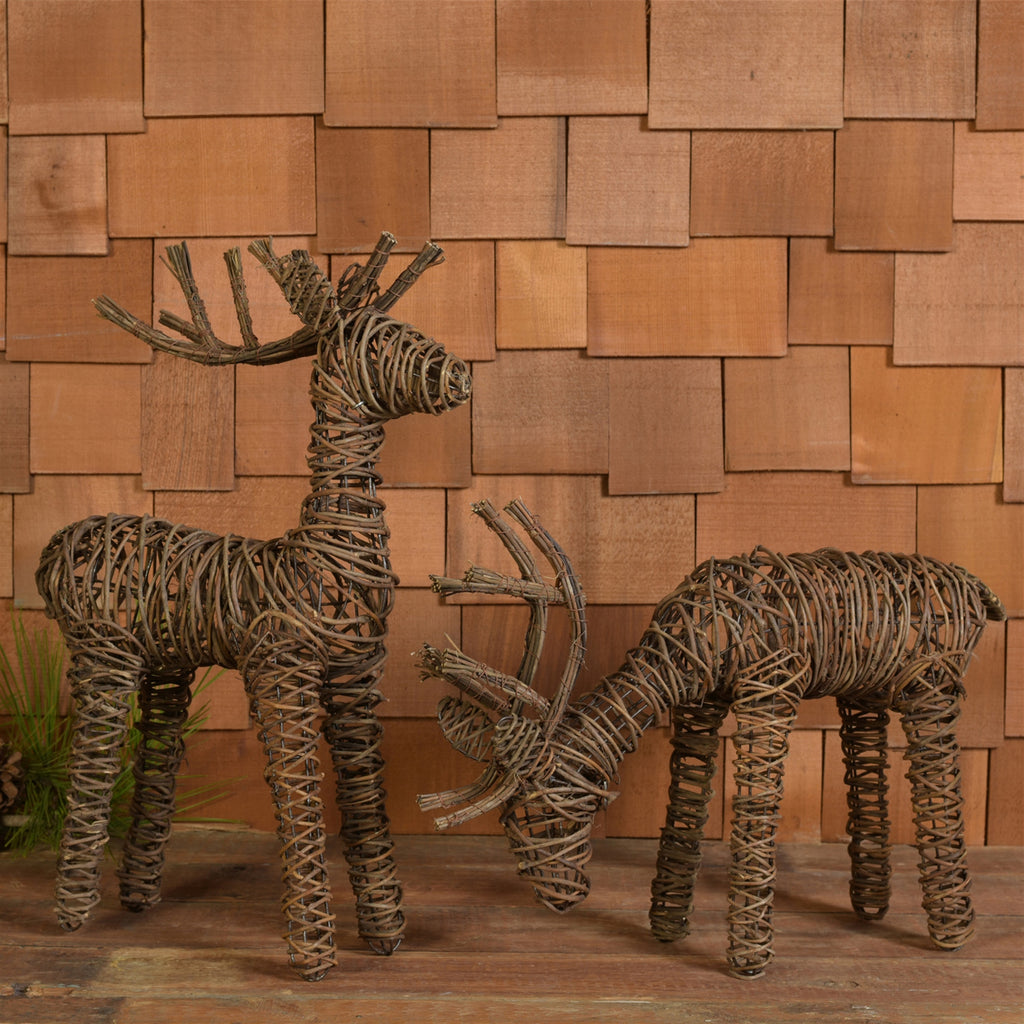 Twig Stag - Grazing - The Nifty Decor