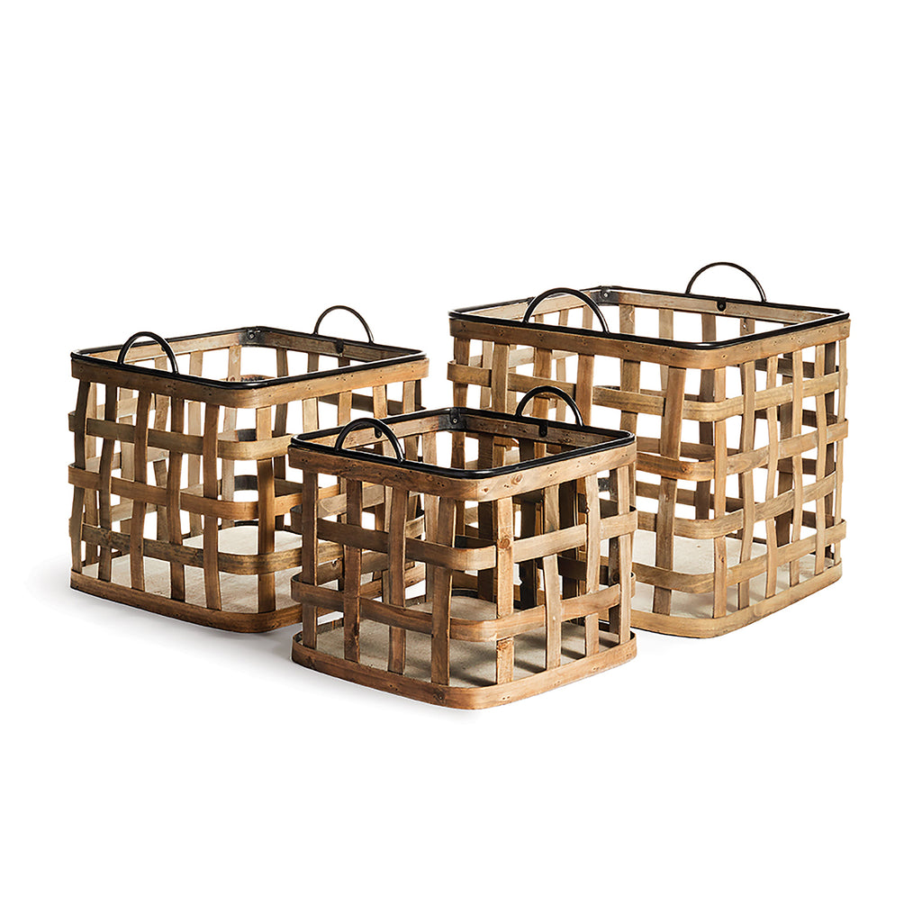 RUSSIAN RIVER BASKETS, SET OF 3 - The Nifty Decor