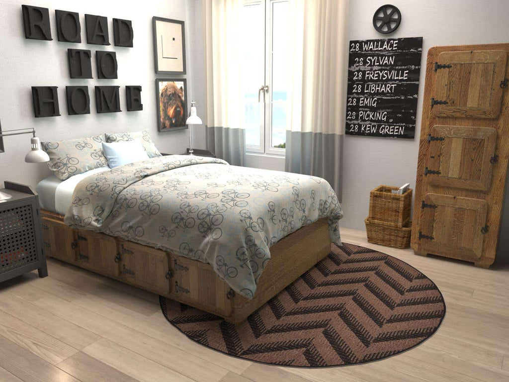 Outdoor Chevron Rug - The Nifty Decor