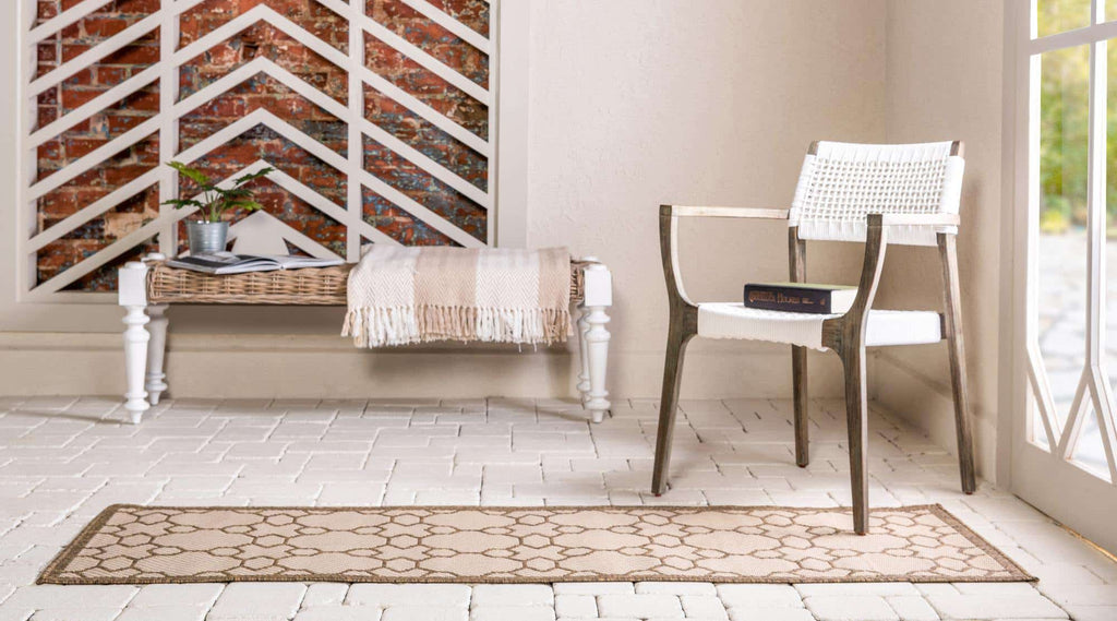 Outdoor Geometric Rug - The Nifty Decor