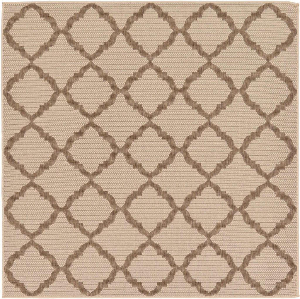 Outdoor Raised Trellis Rug - The Nifty Decor