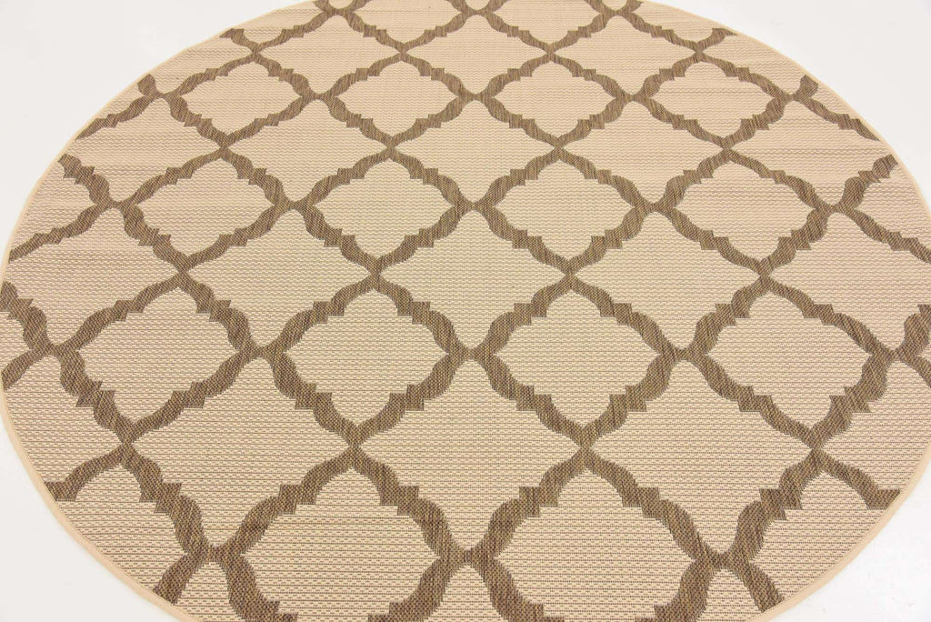 Outdoor Raised Trellis Rug - The Nifty Decor