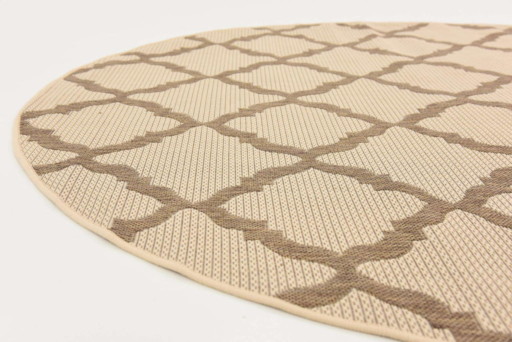 Outdoor Raised Trellis Rug - The Nifty Decor