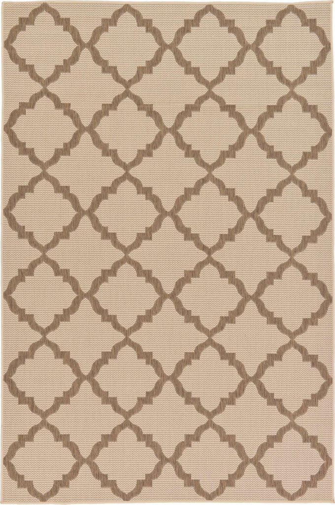 Outdoor Raised Trellis Rug - The Nifty Decor