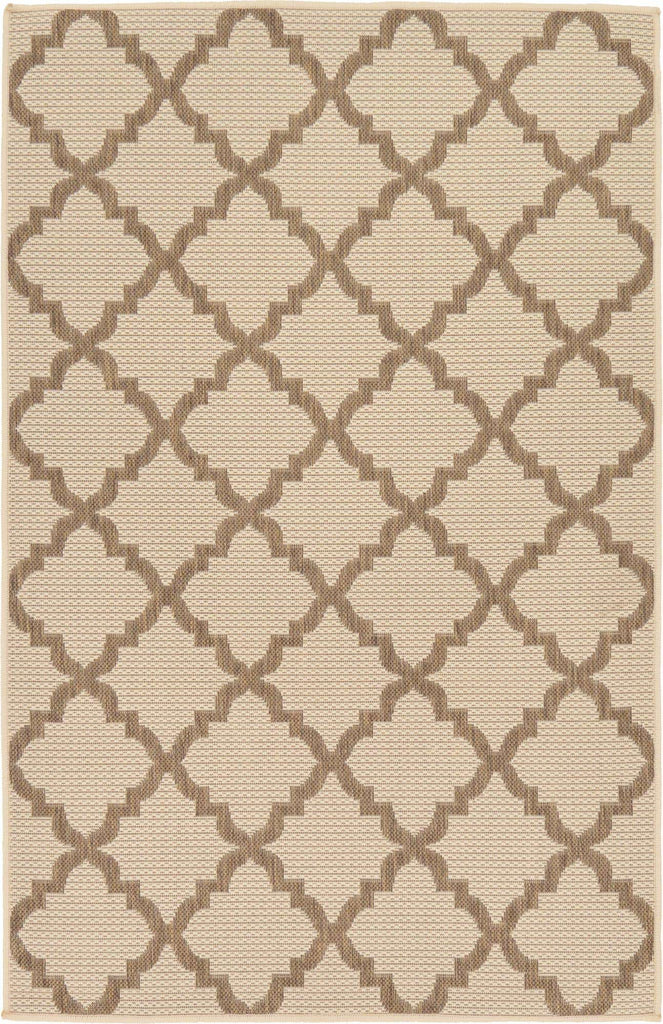 Outdoor Raised Trellis Rug - The Nifty Decor