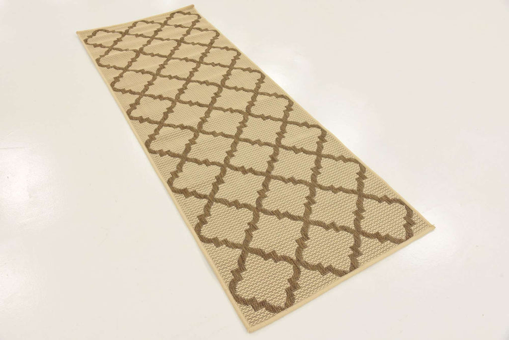 Outdoor Raised Trellis Rug - The Nifty Decor