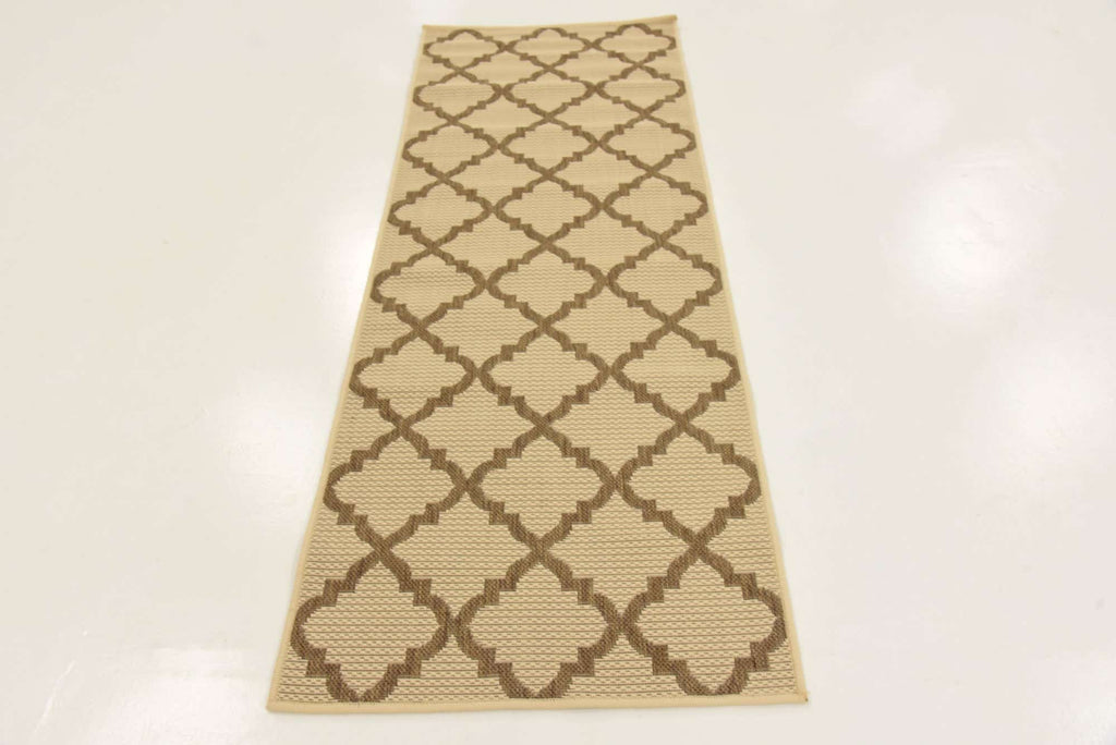 Outdoor Raised Trellis Rug - The Nifty Decor
