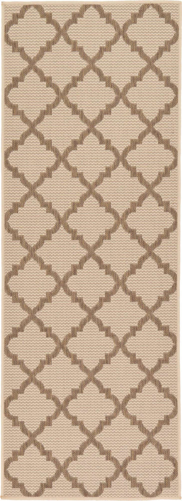 Outdoor Raised Trellis Rug - The Nifty Decor