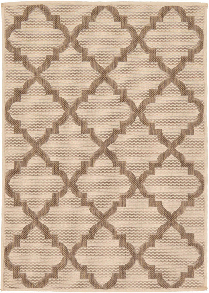Outdoor Raised Trellis Rug - The Nifty Decor