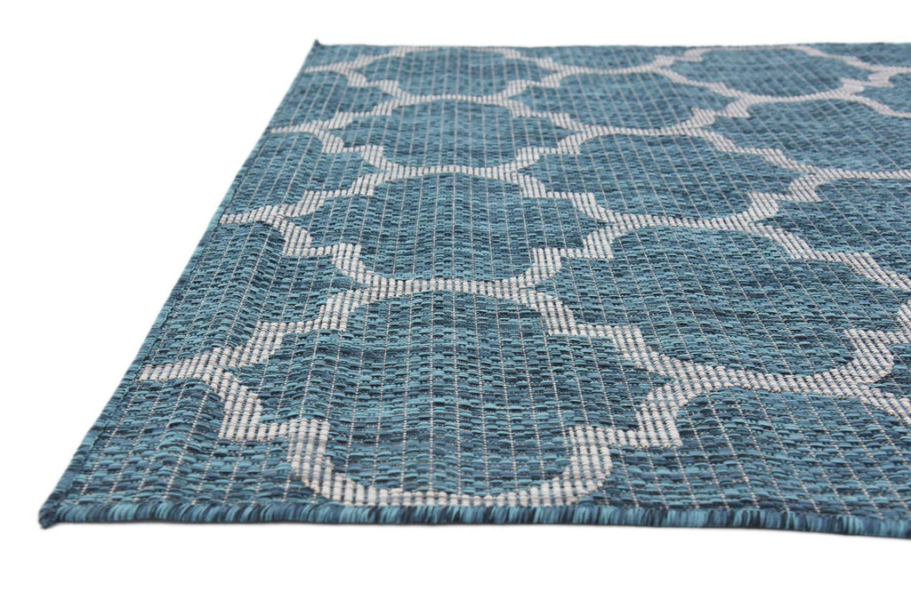 Outdoor Trellis Rug - The Nifty Decor