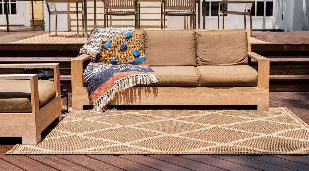 Outdoor Diamonds Rug - The Nifty Decor