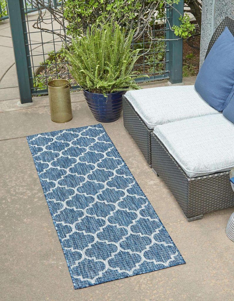 Outdoor Trellis Rug - Bombay Mercantile