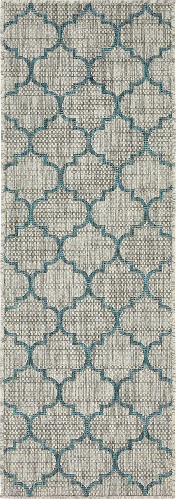 Outdoor Trellis Rug - The Nifty Decor