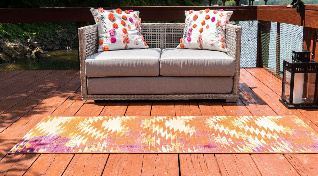Outdoor Aztec Rug - The Nifty Decor