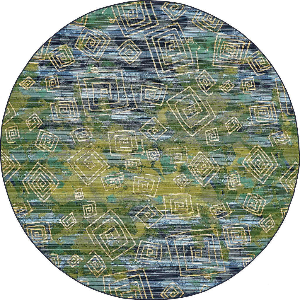 Outdoor Vortex Rug - The Nifty Decor