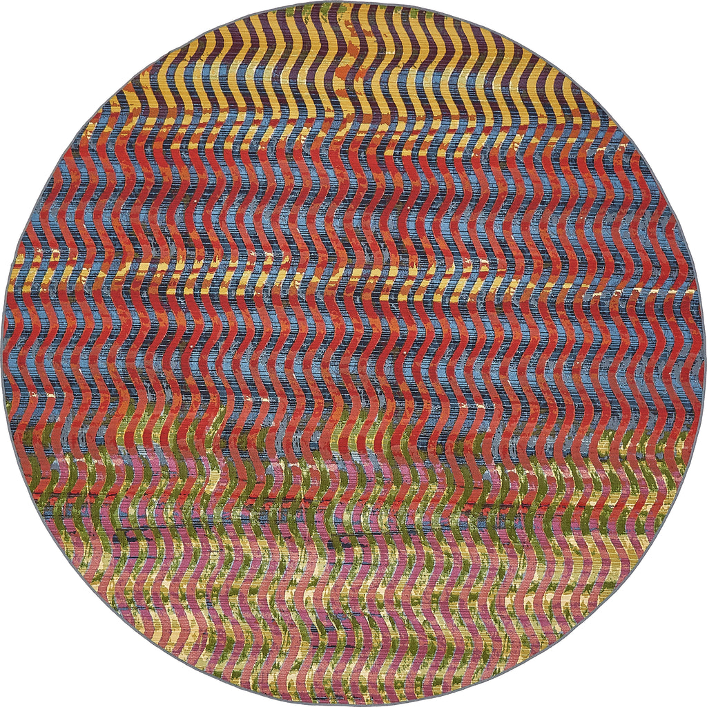Outdoor Wavy Rug - The Nifty Decor