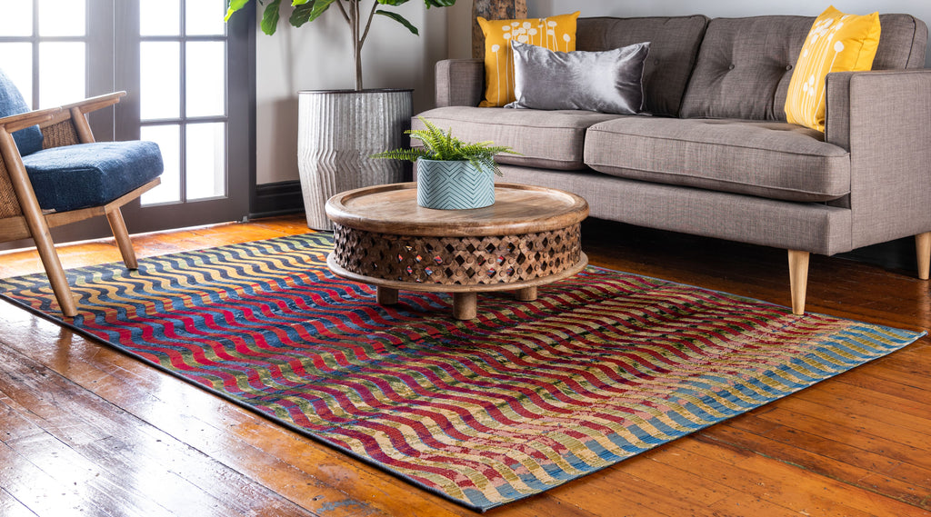 Outdoor Wavy Rug - The Nifty Decor