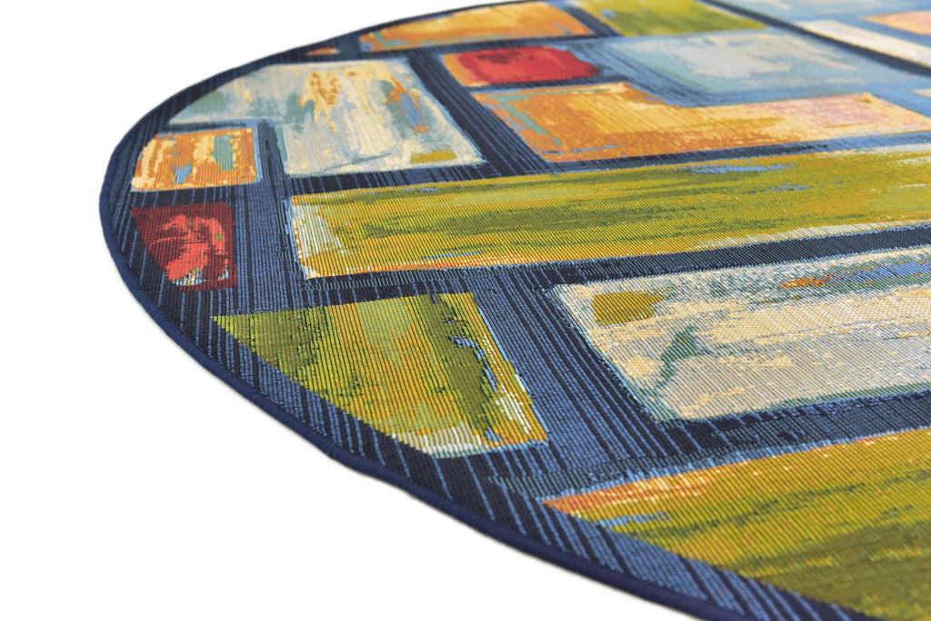 Outdoor Cubed Rug - The Nifty Decor