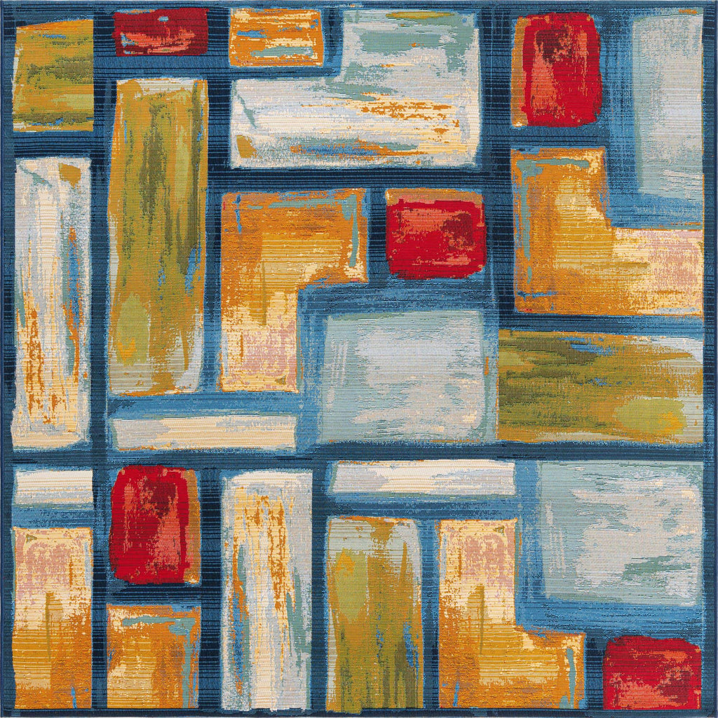 Outdoor Cubed Rug - The Nifty Decor