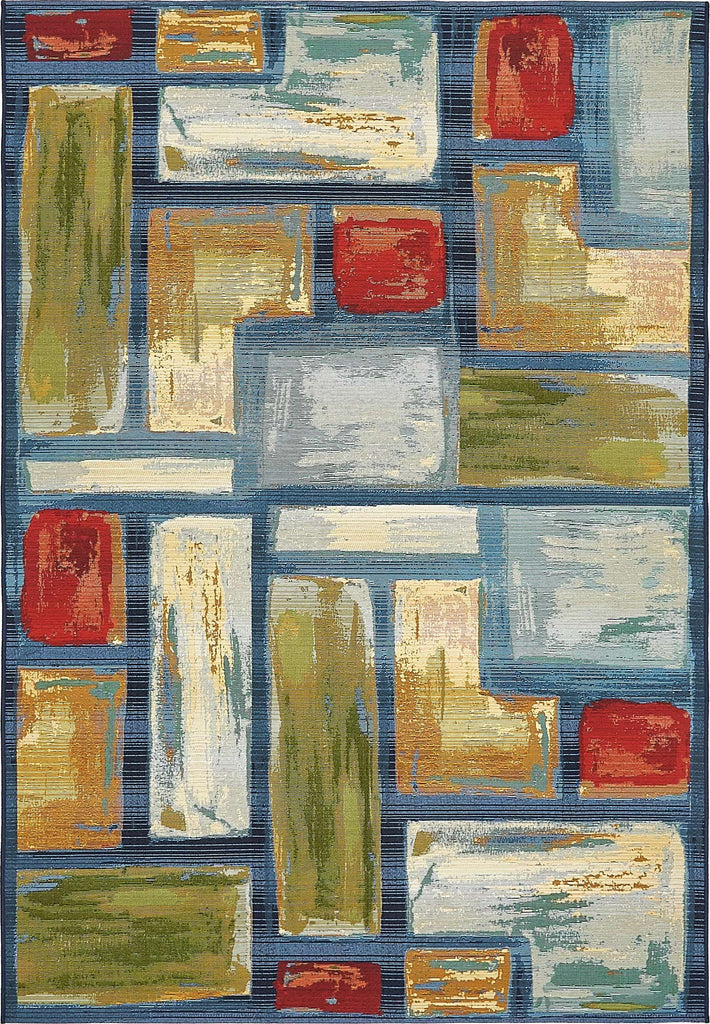 Outdoor Cubed Rug - The Nifty Decor