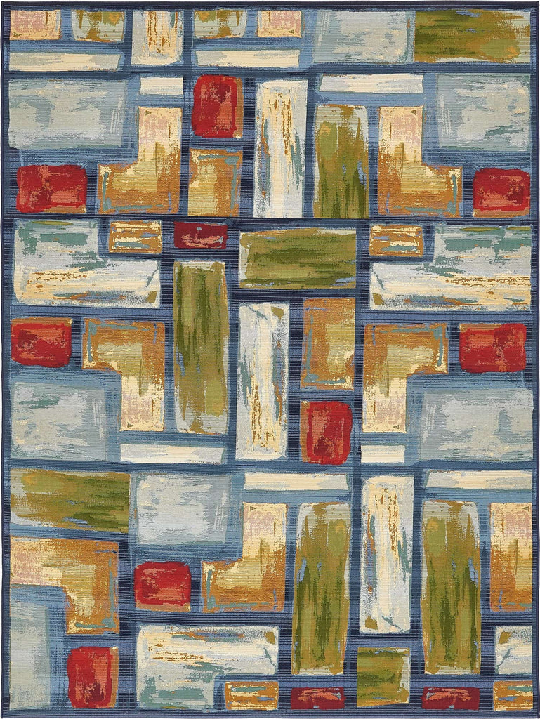 Outdoor Cubed Rug - The Nifty Decor