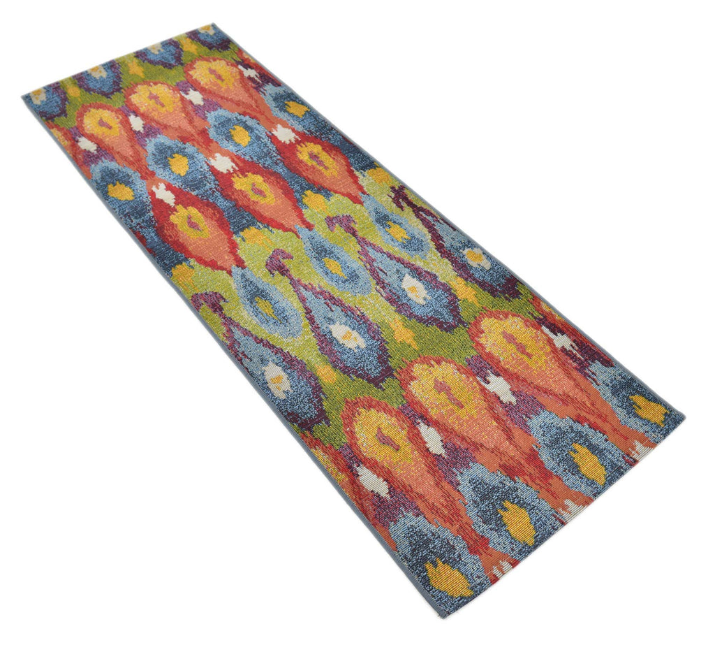 Outdoor Ikat Rug - The Nifty Decor