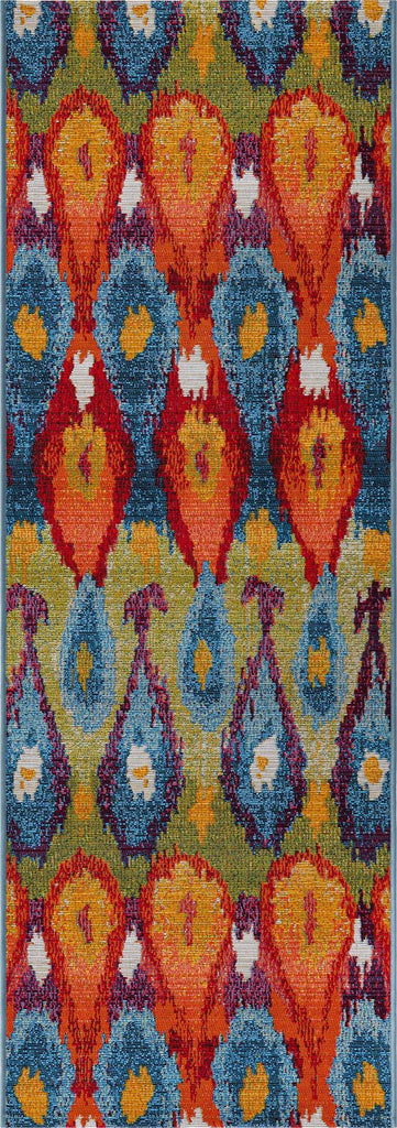 Outdoor Ikat Rug - The Nifty Decor